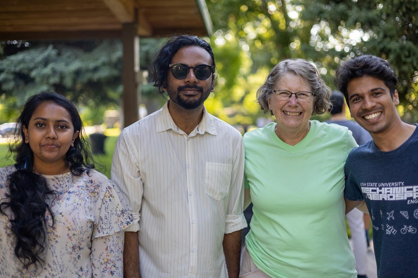 With GPC Joan and friends in USU