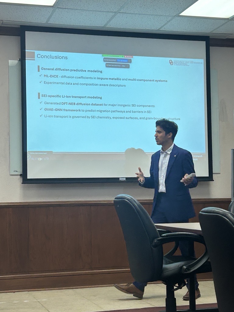 From Ph.D. dissertation defense