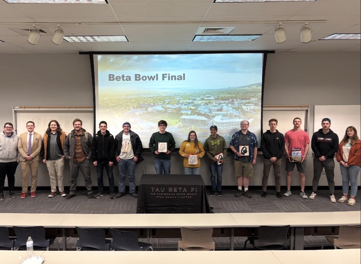 Finalist team at Annual Beta Bowl MAE USU